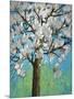 Magnolia in Bloom 1-J Charles-Mounted Art Print