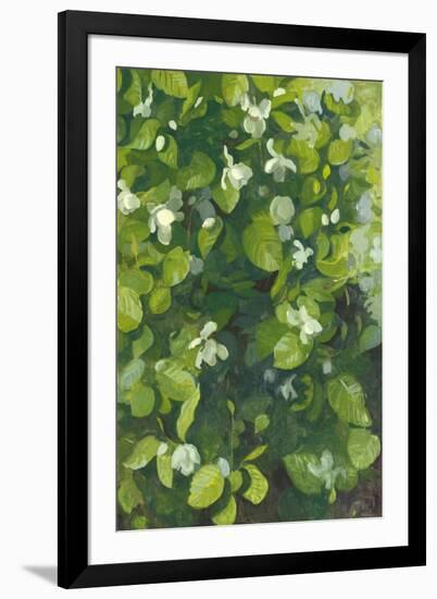 Magnolia in Flower, 2014-Leigh Glover-Framed Giclee Print