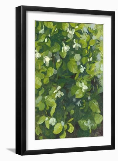 Magnolia in Flower, 2014-Leigh Glover-Framed Giclee Print