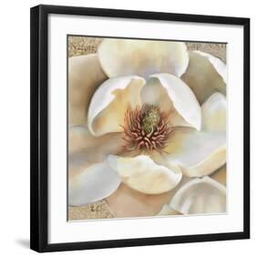 Magnolia Masterpiece II-Louise Montillio-Framed Art Print