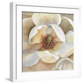 Magnolia Masterpiece II-Louise Montillio-Framed Art Print