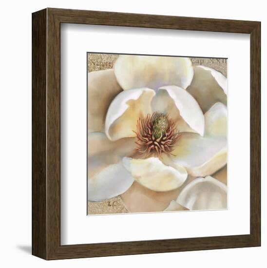 Magnolia Masterpiece II-Louise Montillio-Framed Art Print