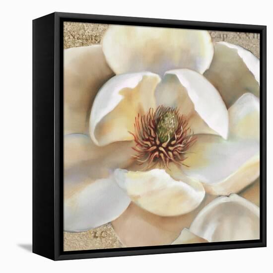 Magnolia Masterpiece II-Louise Montillio-Framed Stretched Canvas