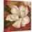 Magnolia on Red II-Pamela Gladding-Mounted Art Print