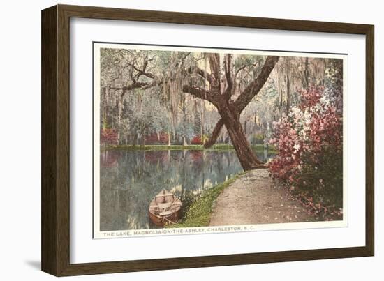 Magnolia on the Ashley, Charleston, South Carolina-null-Framed Art Print