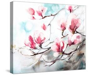 Magnolia, Spring-CanotStop-Stretched Canvas