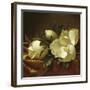 Magnolia Still Life II (detail)-Martin Johnson Heade-Framed Giclee Print