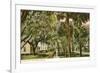 Magnolia Street, Daytona, Florida-null-Framed Premium Giclee Print