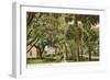 Magnolia Street, Daytona, Florida-null-Framed Art Print