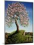 Magnolia Tree, 1989-Liz Wright-Mounted Giclee Print