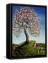 Magnolia Tree, 1989-Liz Wright-Framed Stretched Canvas