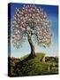 Magnolia Tree, 1989-Liz Wright-Stretched Canvas