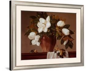 Magnolia with Apricots-Joe Anna Arnett-Framed Art Print