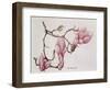 Magnolia X Soulangiana, 1992-Ruth Hall-Framed Giclee Print