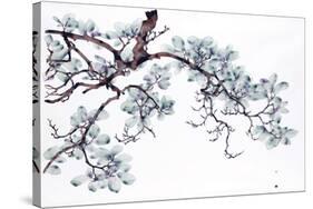 Magnolia-Jackie Battenfield-Stretched Canvas