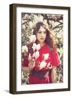 Magnolia-Sabine Rosch-Framed Photographic Print