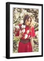 Magnolia-Sabine Rosch-Framed Photographic Print