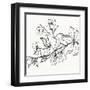 Magnolia-Susan Jill-Framed Art Print