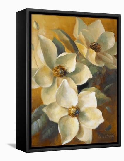 Magnolias Aglow at Sunset II-Lanie Loreth-Framed Stretched Canvas