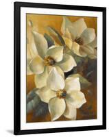 Magnolias Aglow at Sunset II-Lanie Loreth-Framed Art Print