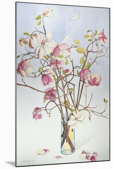 Magnolias and Moon I-Richard Bolingbroke-Mounted Art Print