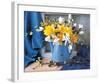 Magnolias and Narcissus-null-Framed Art Print