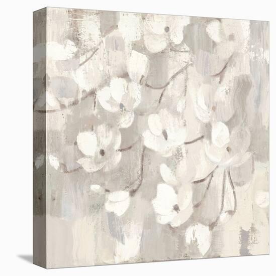 Magnolias in Spring I Neutral-Albena Hristova-Stretched Canvas