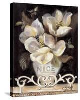 Magnolias of Nice-Shari White-Stretched Canvas