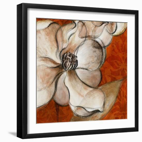 Magnolias with Spice-Lanie Loreth-Framed Art Print