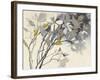 Magnolias Yellow Gray-Shirley Novak-Framed Art Print