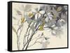 Magnolias Yellow Gray-Shirley Novak-Framed Stretched Canvas