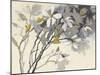 Magnolias Yellow Gray-Shirley Novak-Mounted Art Print