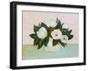 Magnolias-null-Framed Art Print