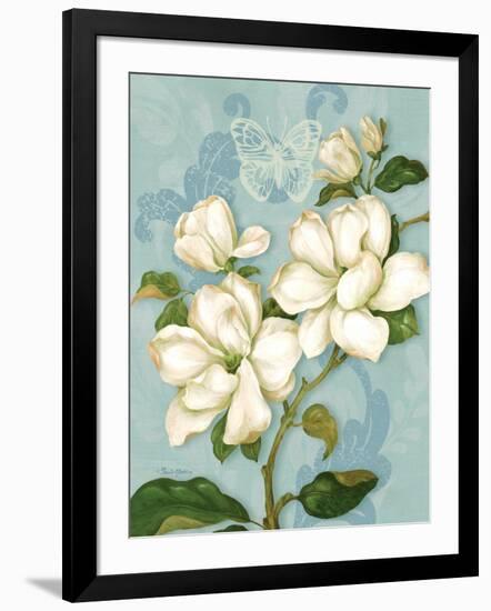 Magnolias-Pamela Gladding-Framed Art Print