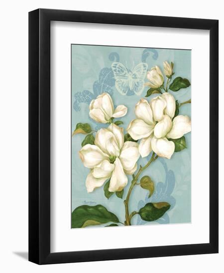 Magnolias-Pamela Gladding-Framed Art Print