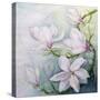 Magnolias-Karen Armitage-Stretched Canvas