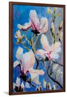 Magnolias-Mary Smith-Framed Giclee Print