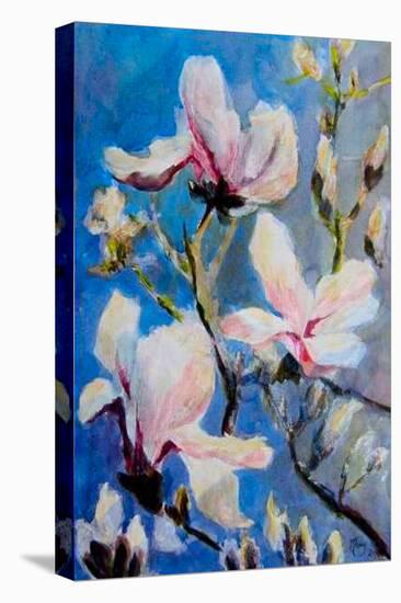 Magnolias-Mary Smith-Stretched Canvas