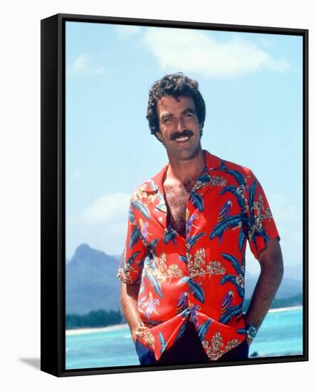 Magnum, P.I. (1980)-null-Framed Stretched Canvas