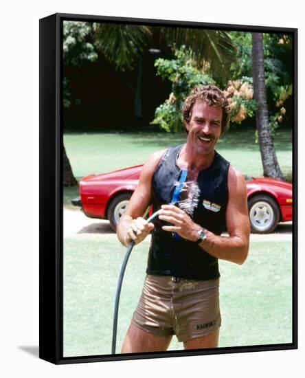 Magnum, P.I.-null-Framed Stretched Canvas