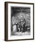 Magog's Courtship, 1840-George Cruikshank-Framed Giclee Print