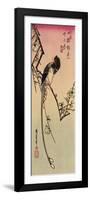 Magpie, 19th Century-Ando Hiroshige-Framed Giclee Print