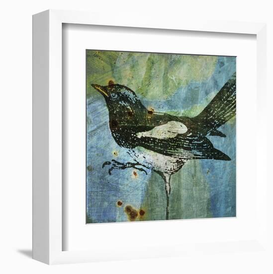 Magpie No. 1-John W^ Golden-Framed Art Print