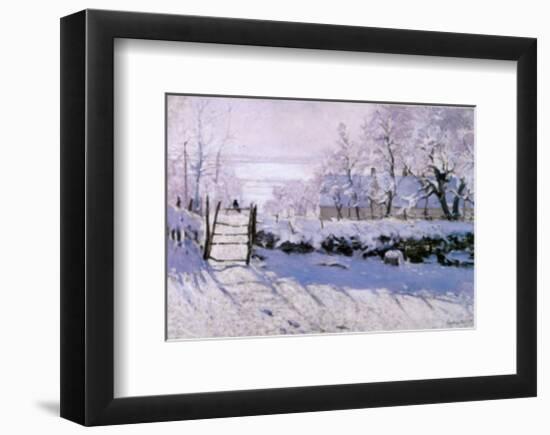 Magpie-Claude Monet-Framed Art Print