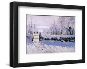 Magpie-Claude Monet-Framed Art Print