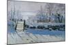 Magpie-Claude Monet-Mounted Art Print