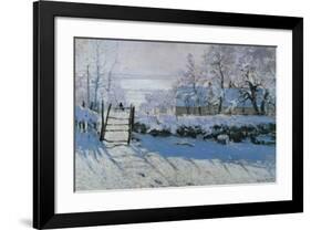 Magpie-Claude Monet-Framed Art Print