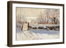 Magpie-Claude Monet-Framed Art Print