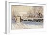 Magpie-Claude Monet-Framed Art Print