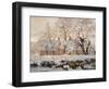 Magpie-Claude Monet-Framed Art Print